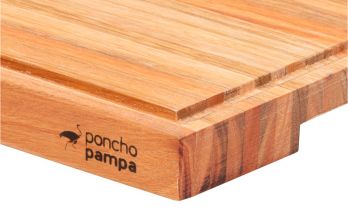 Tabla de Asado Poncho Pampa 50x30x3 cm